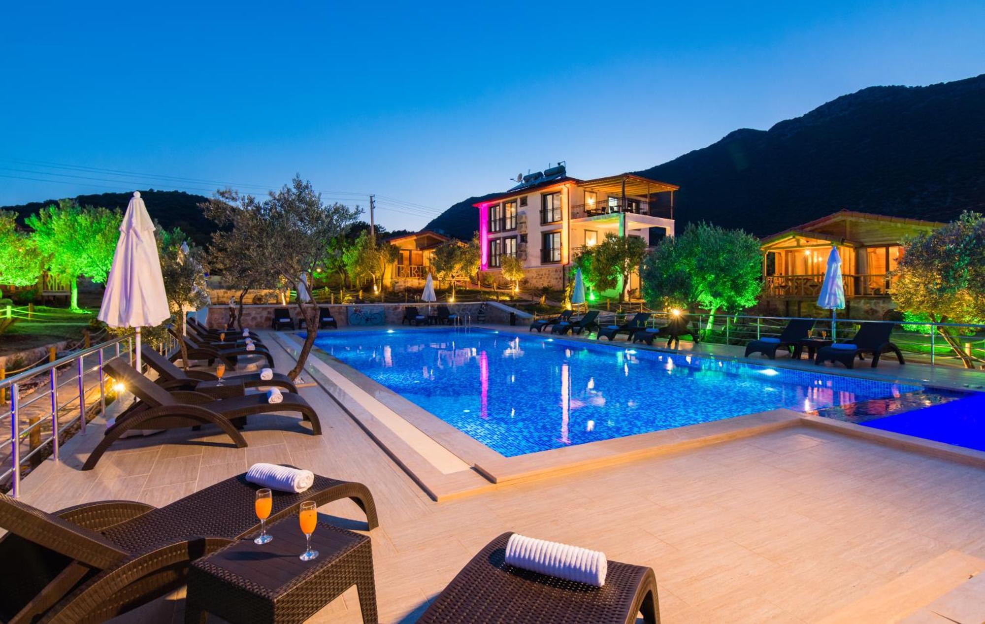 Doganin Ruhu Hotel & Bungalow 카스 외부 사진