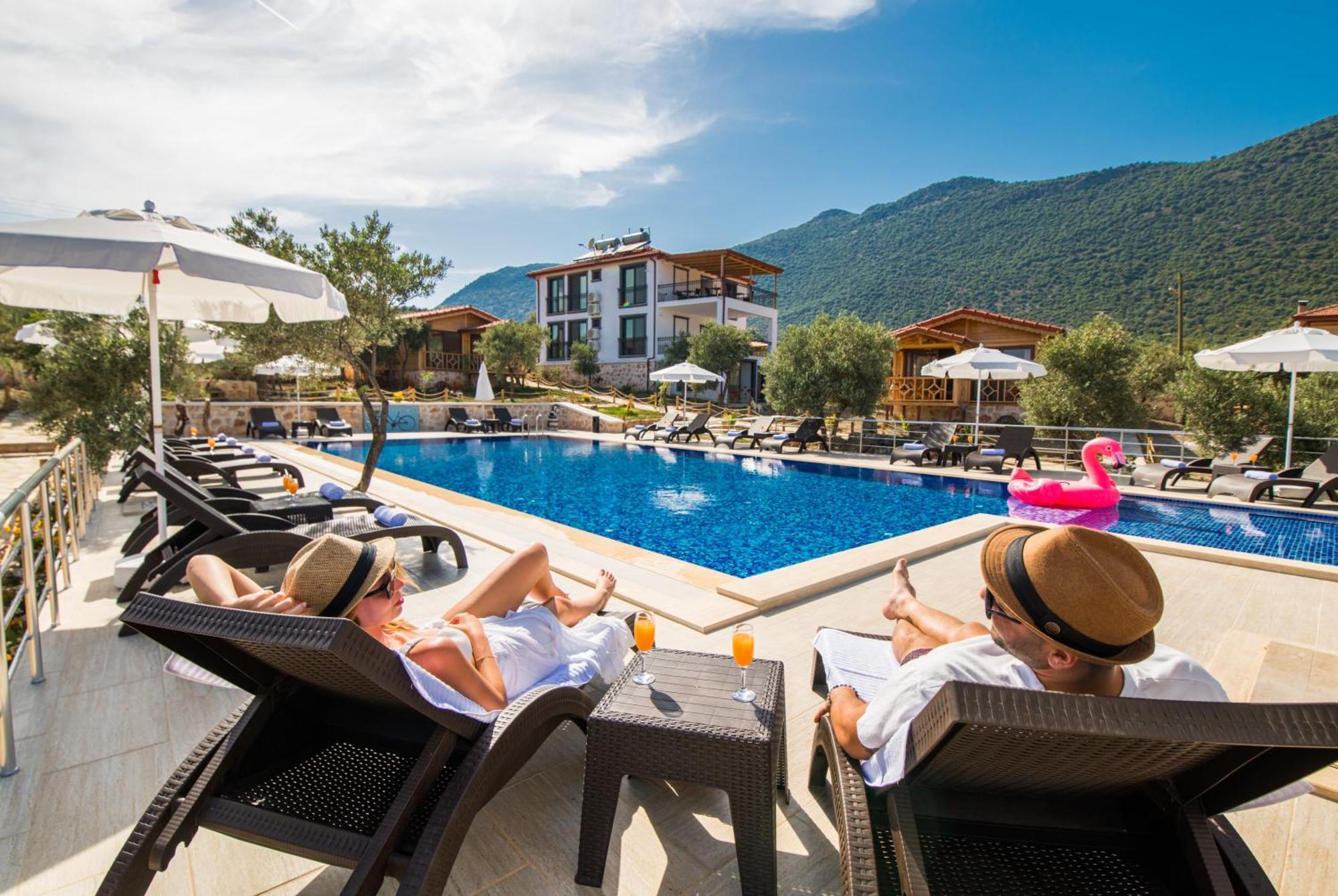 Doganin Ruhu Hotel & Bungalow 카스 외부 사진