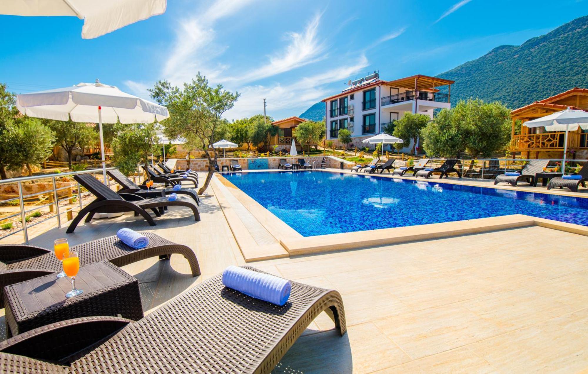 Doganin Ruhu Hotel & Bungalow 카스 외부 사진